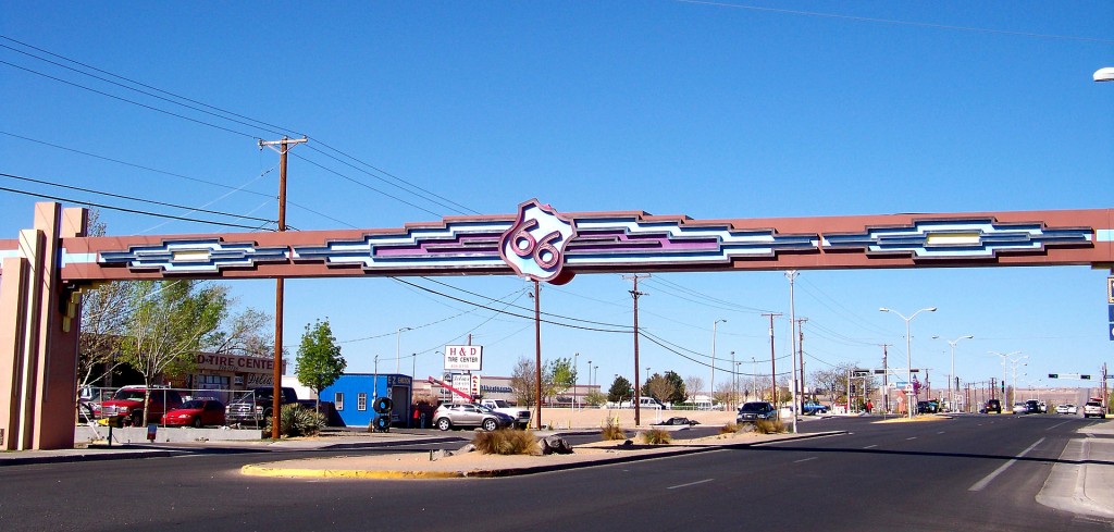 Central Avenue running through Albuquerque, New Mexico was a portion of the former Route 66